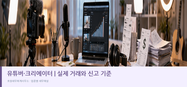 해외 플랫폼 수익 영세율과 국내 협찬료의 부가가치세 신고