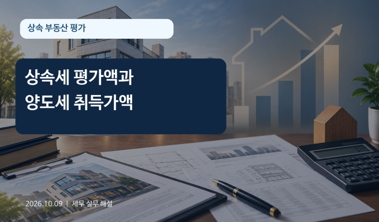상속재산 시가평가와 향후 양도소득세의 관계