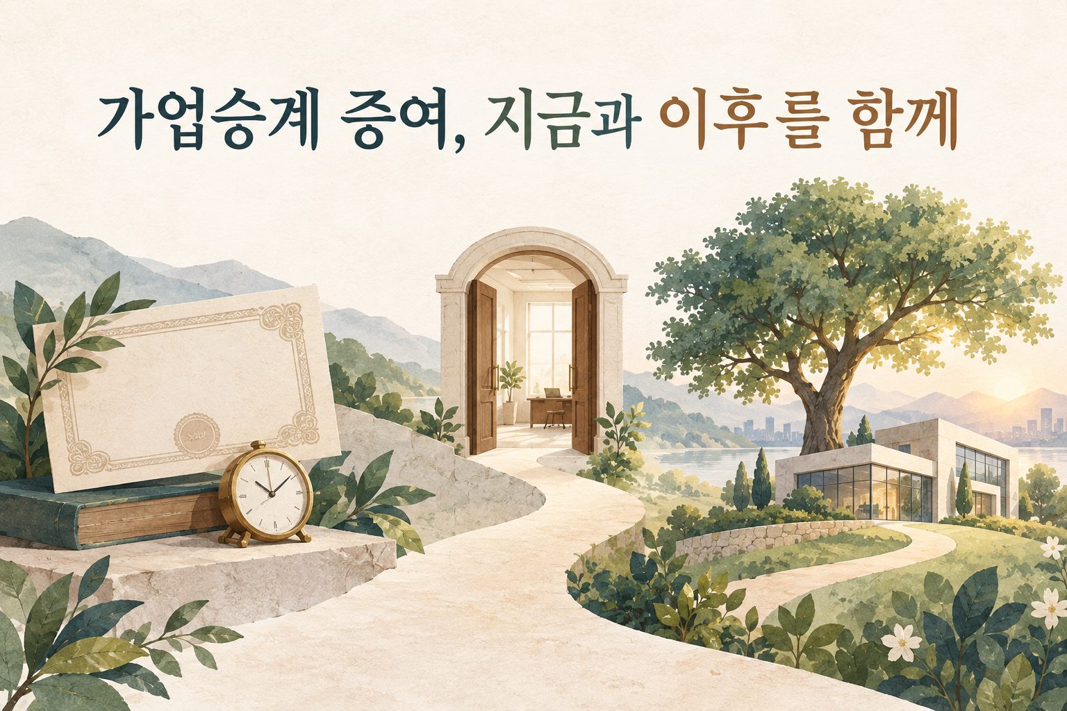 가업승계 증여세 특례, 10억원 공제보다 먼저 확인할 조건은?