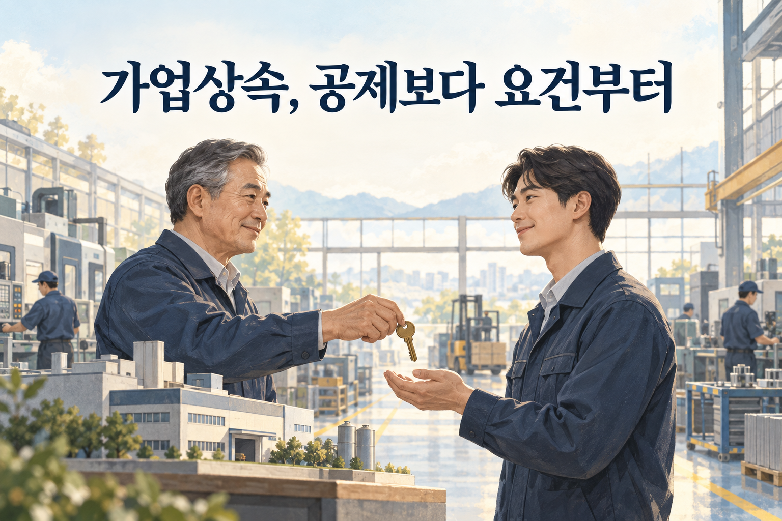 가업상속공제, 우리 회사도 받을 수 있을까요? 업종·요건·개정안 확인